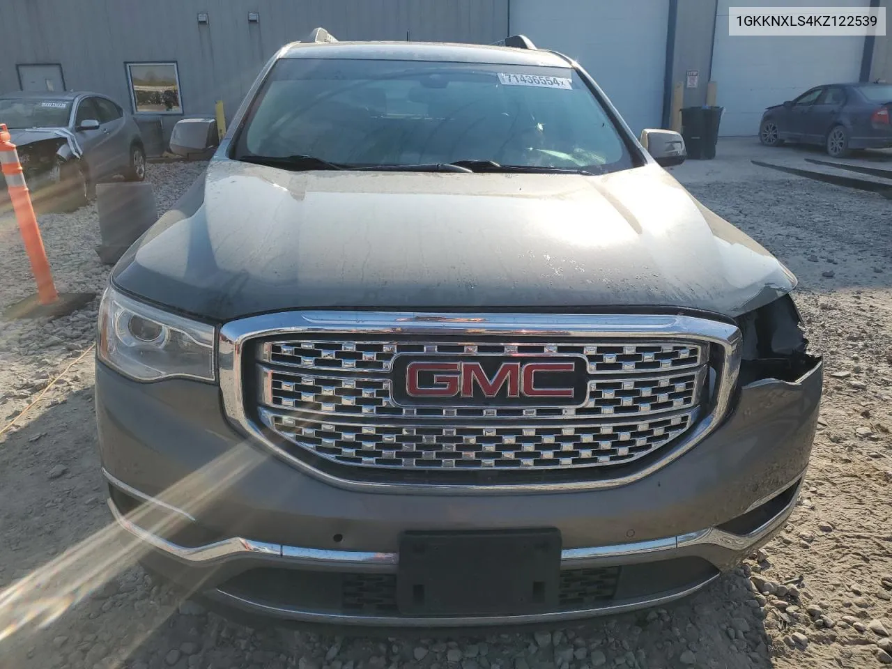 2019 GMC Acadia Denali VIN: 1GKKNXLS4KZ122539 Lot: 71436554