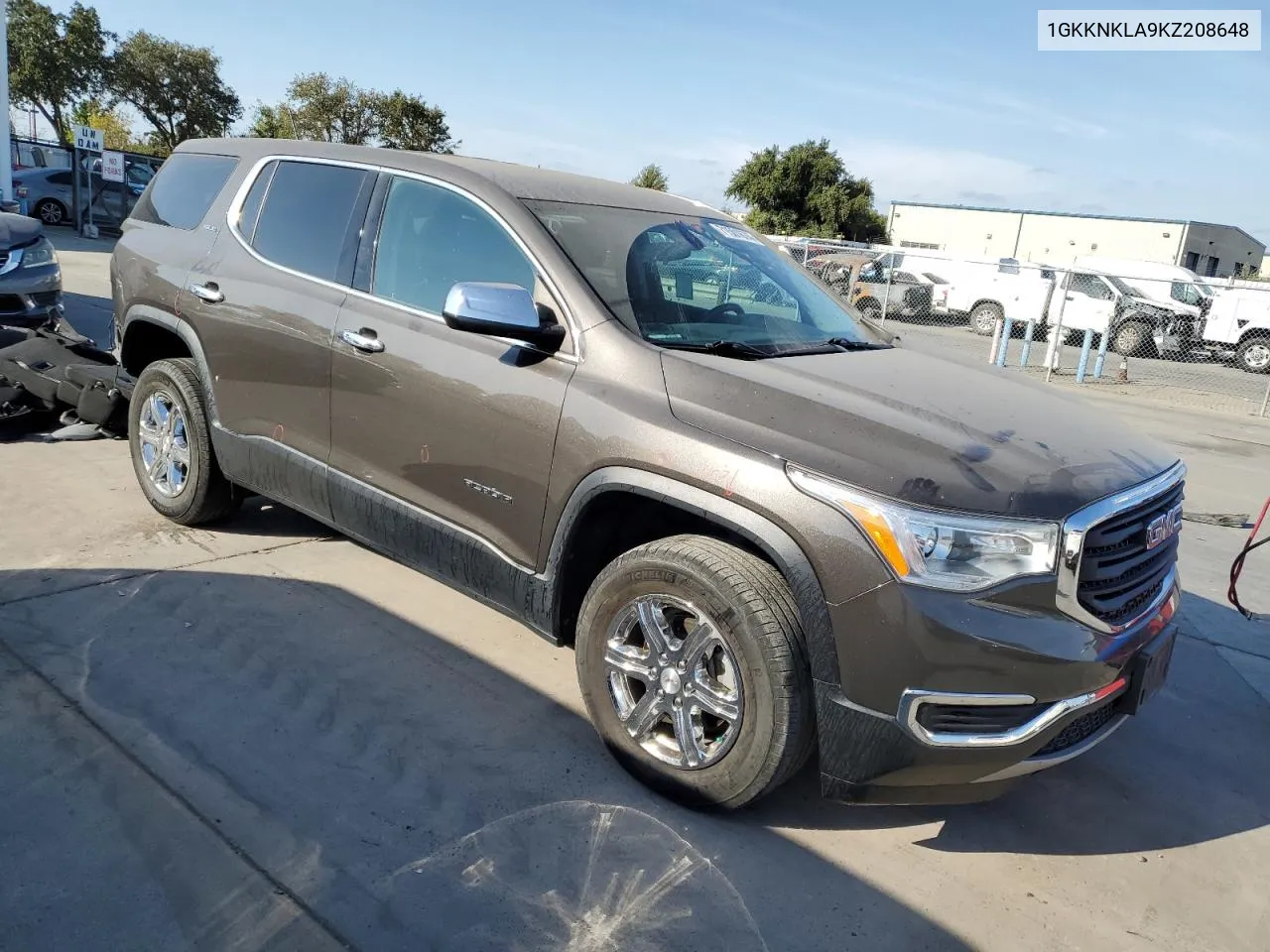 2019 GMC Acadia Sle VIN: 1GKKNKLA9KZ208648 Lot: 71501674