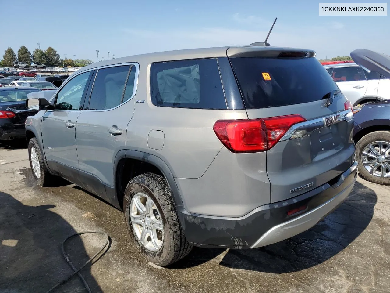 2019 GMC Acadia Sle VIN: 1GKKNKLAXKZ240363 Lot: 71983284