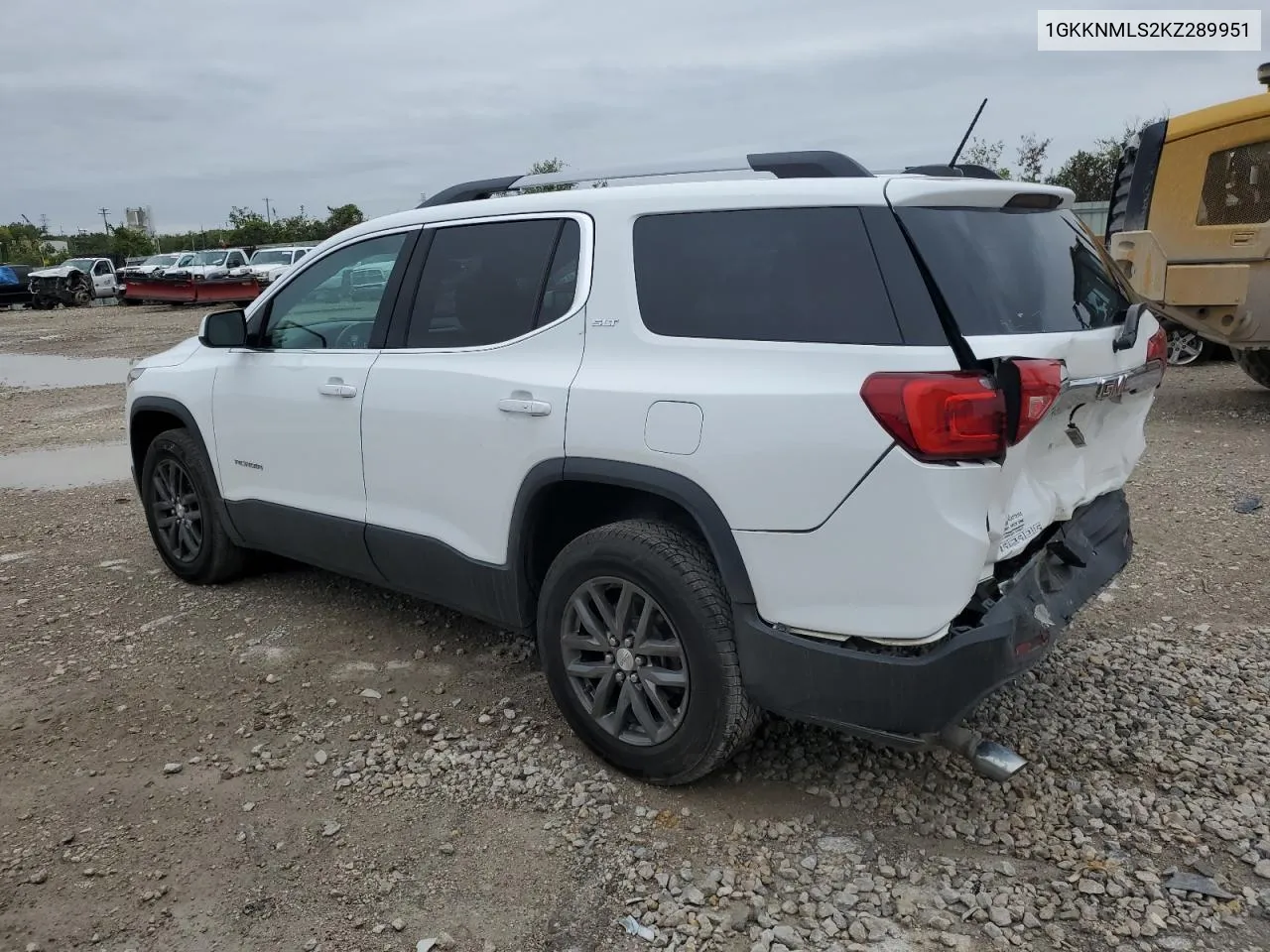 2019 GMC Acadia Slt-1 VIN: 1GKKNMLS2KZ289951 Lot: 72368124