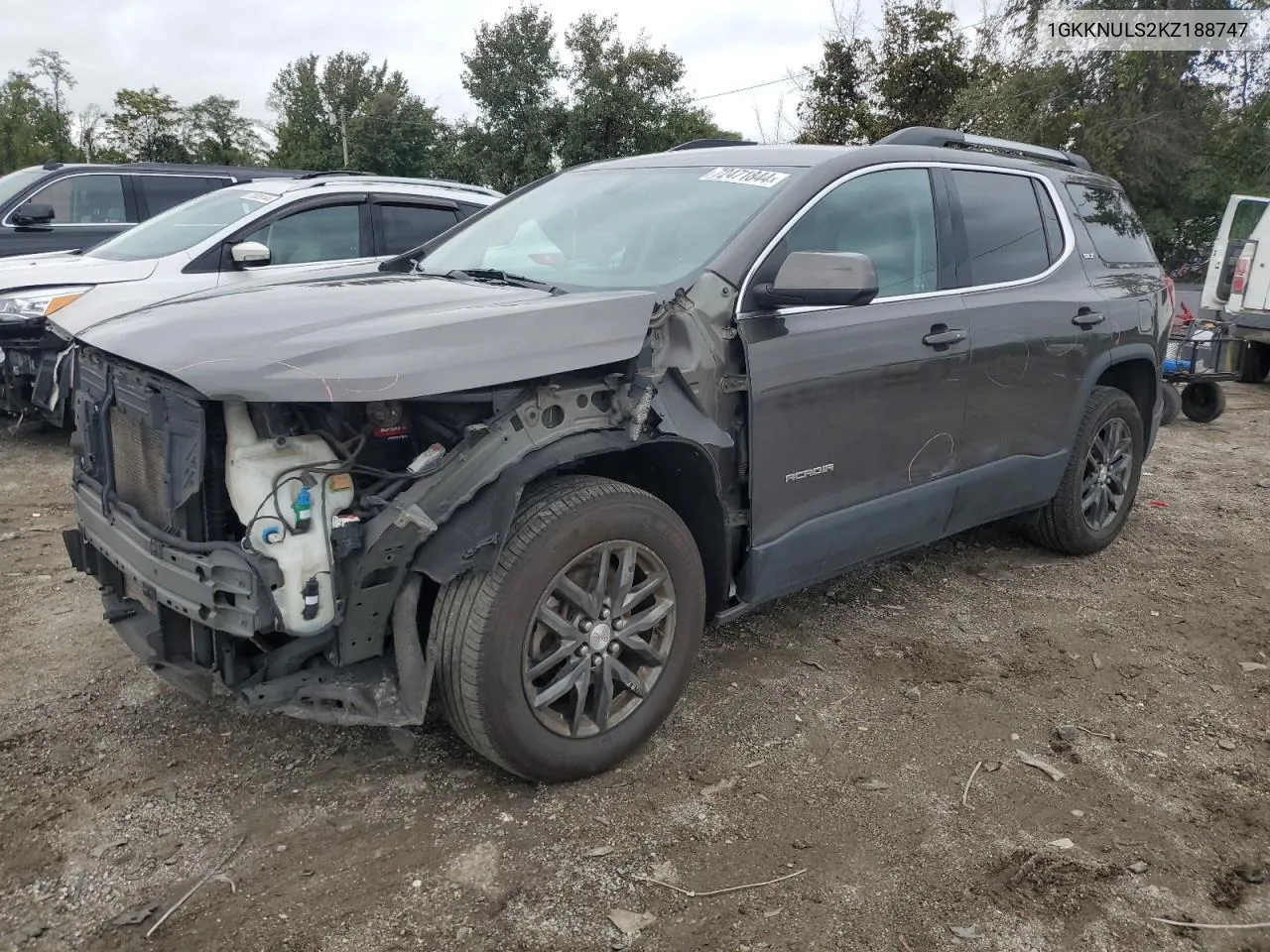 1GKKNULS2KZ188747 2019 GMC Acadia Slt-1