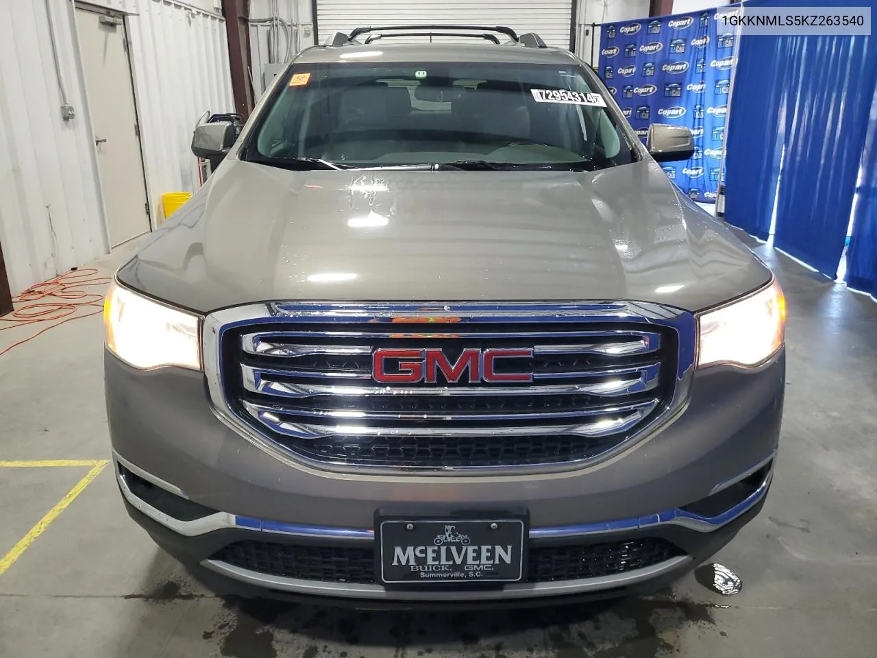 1GKKNMLS5KZ263540 2019 GMC Acadia Slt-1