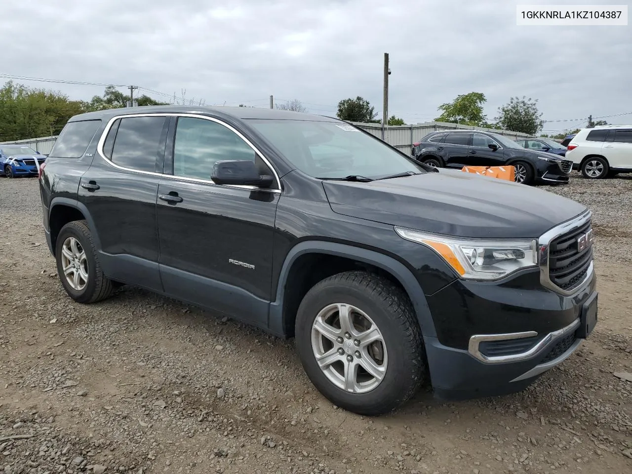 2019 GMC Acadia Sle VIN: 1GKKNRLA1KZ104387 Lot: 73255214