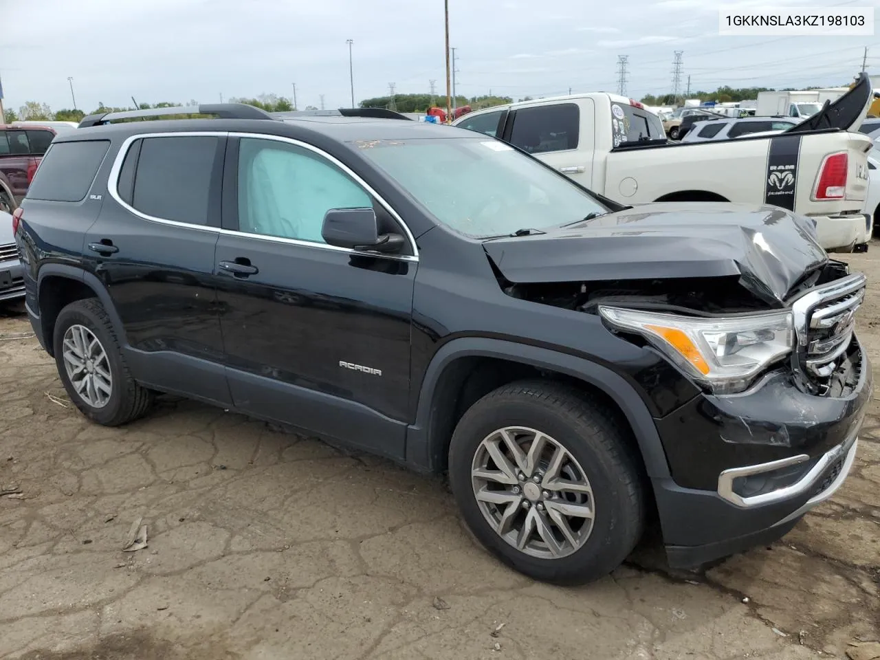 2019 GMC Acadia Sle VIN: 1GKKNSLA3KZ198103 Lot: 73461824