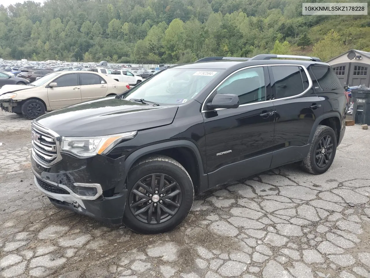 2019 GMC Acadia Slt-1 VIN: 1GKKNMLS5KZ178228 Lot: 73792594