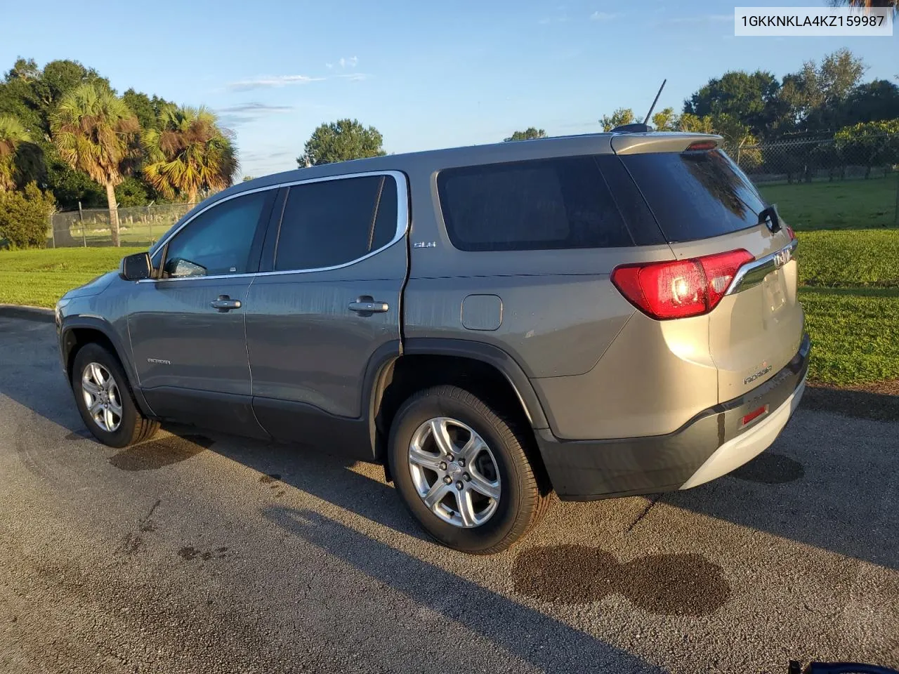 2019 GMC Acadia Sle VIN: 1GKKNKLA4KZ159987 Lot: 74042134