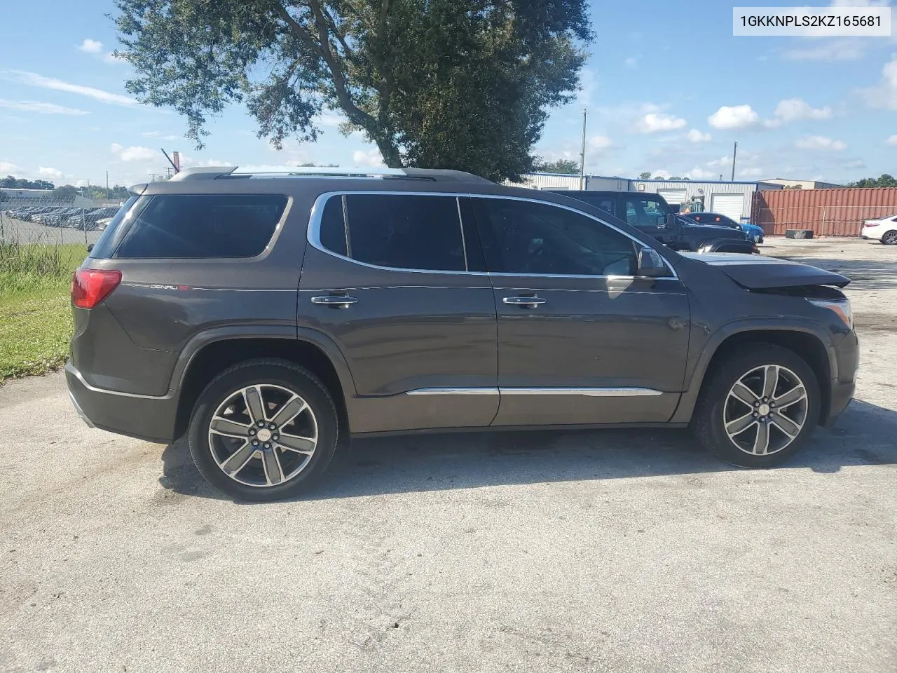 1GKKNPLS2KZ165681 2019 GMC Acadia Denali