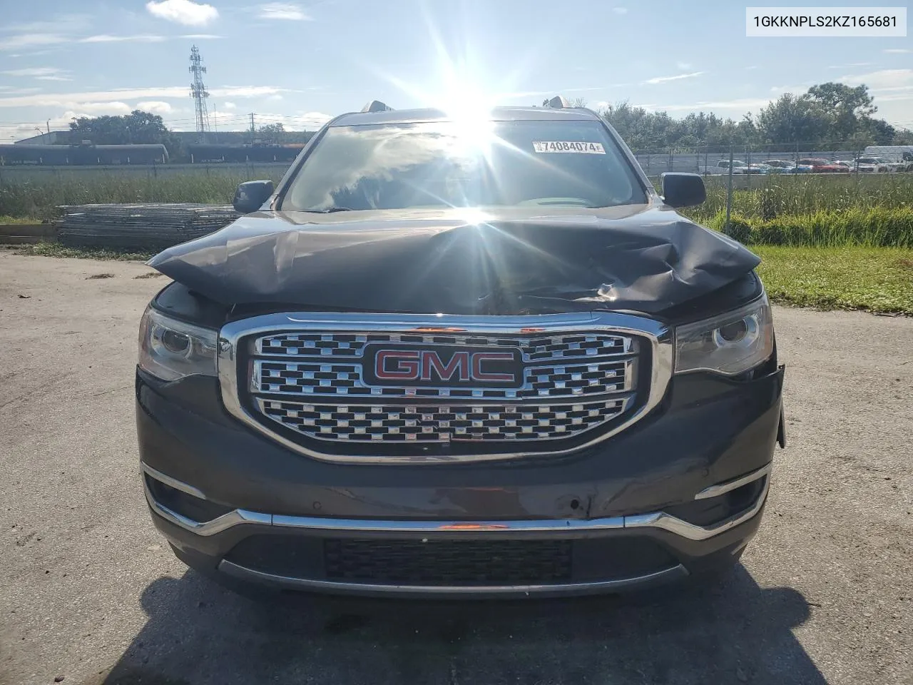 1GKKNPLS2KZ165681 2019 GMC Acadia Denali