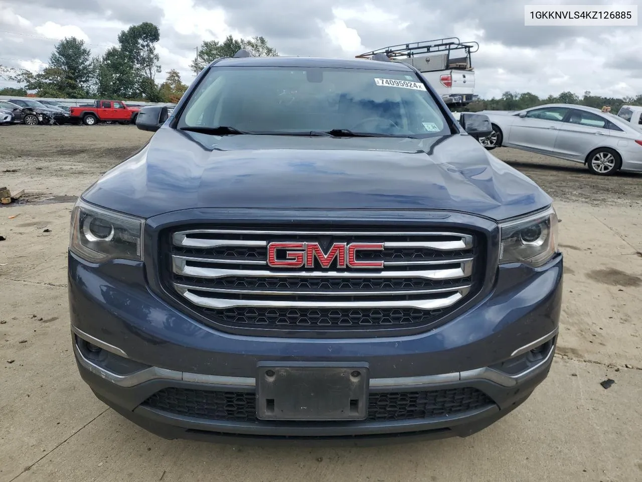 2019 GMC Acadia All Terrain VIN: 1GKKNVLS4KZ126885 Lot: 74095924