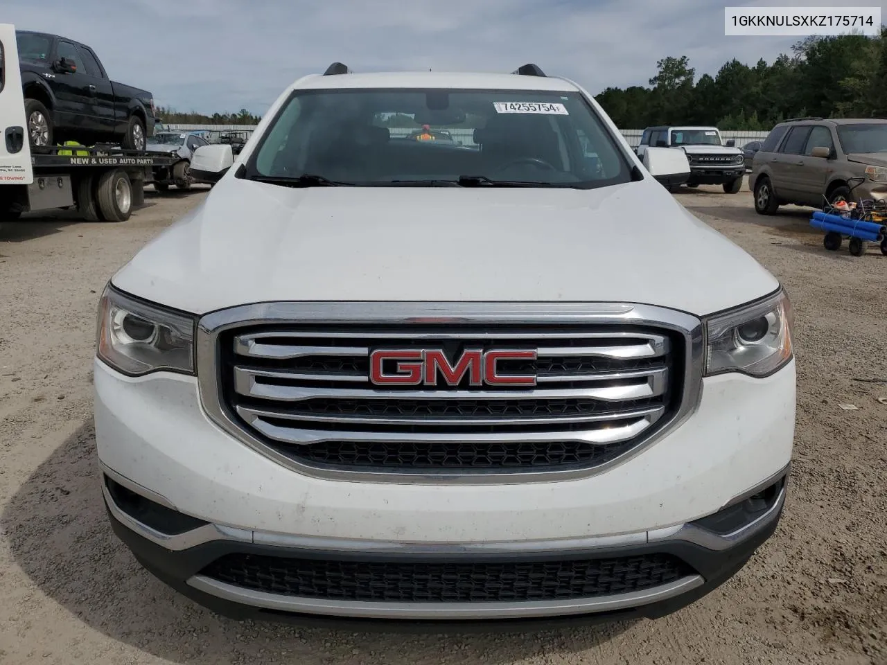 2019 GMC Acadia Slt-1 VIN: 1GKKNULSXKZ175714 Lot: 74255754