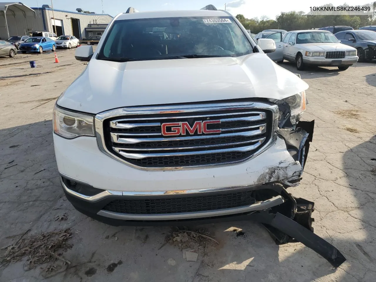 2019 GMC Acadia Slt-1 VIN: 1GKKNMLS8KZ246439 Lot: 74303504