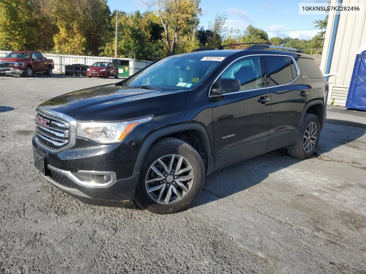 2019 GMC Acadia Sle VIN: 1GKKNSLS7KZ282496 Lot: 74307214