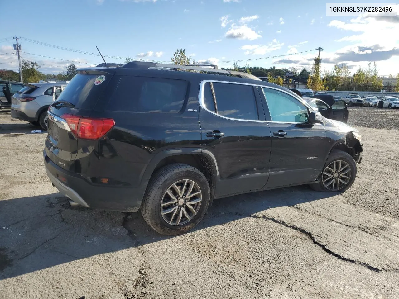 2019 GMC Acadia Sle VIN: 1GKKNSLS7KZ282496 Lot: 74307214