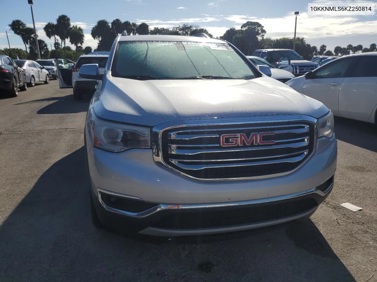 2019 GMC Acadia Slt-1 VIN: 1GKKNMLS6KZ250814 Lot: 74387074