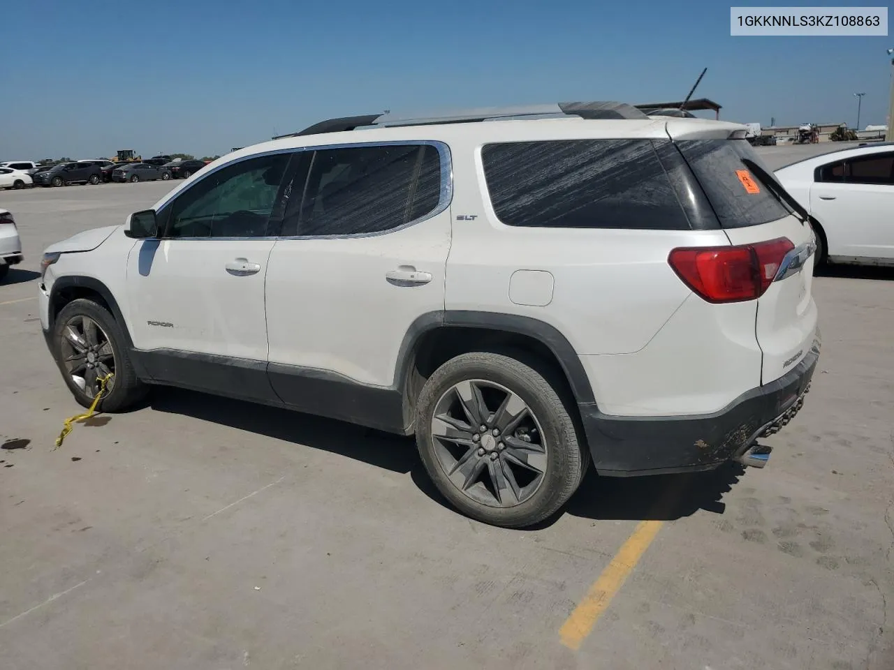 2019 GMC Acadia Slt-2 VIN: 1GKKNNLS3KZ108863 Lot: 74391524