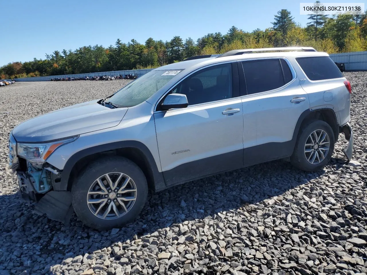 2019 GMC Acadia Sle VIN: 1GKKNSLS0KZ119138 Lot: 74921174