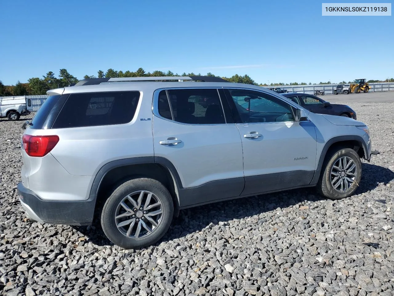 2019 GMC Acadia Sle VIN: 1GKKNSLS0KZ119138 Lot: 74921174