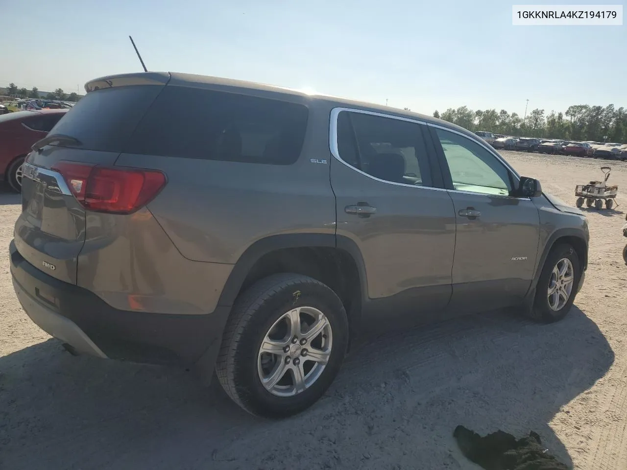 1GKKNRLA4KZ194179 2019 GMC Acadia Sle