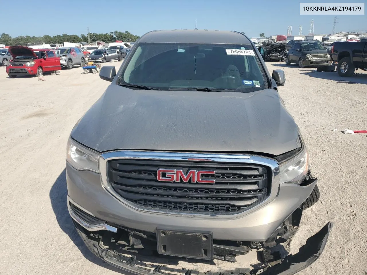 1GKKNRLA4KZ194179 2019 GMC Acadia Sle