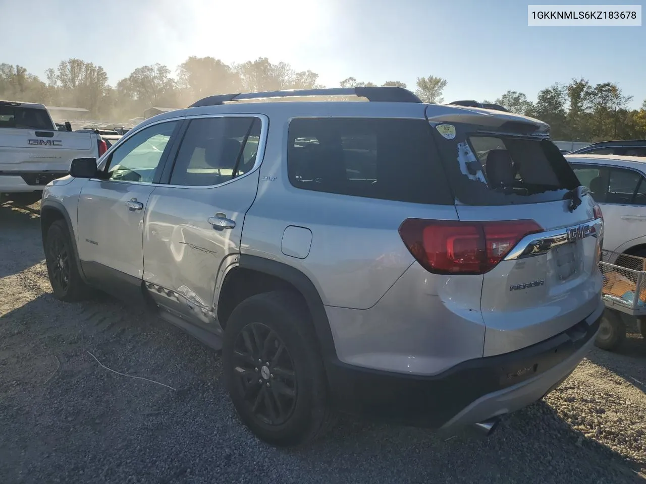 1GKKNMLS6KZ183678 2019 GMC Acadia Slt-1