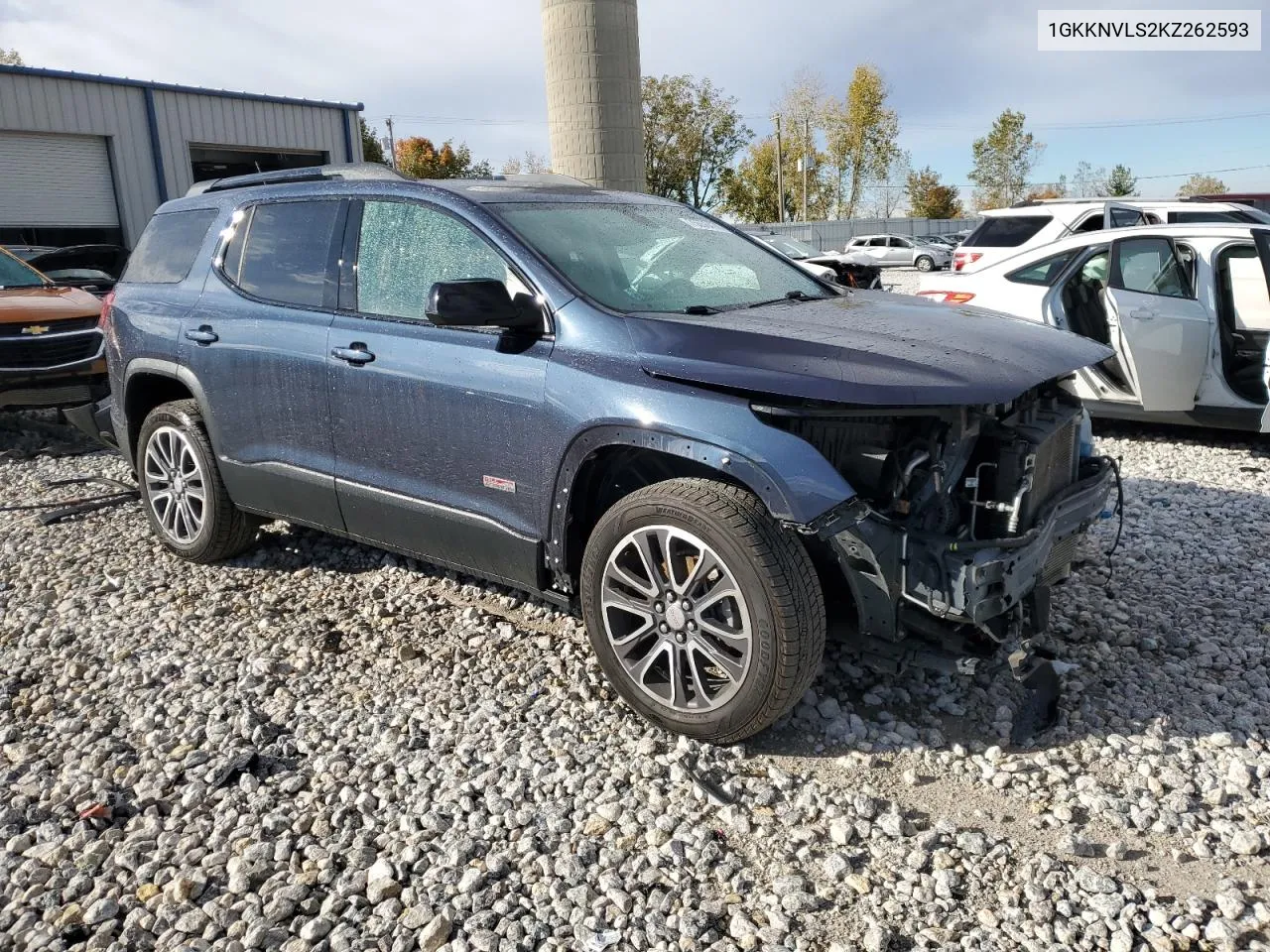 2019 GMC Acadia All Terrain VIN: 1GKKNVLS2KZ262593 Lot: 75556474