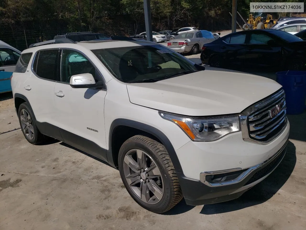 2019 GMC Acadia Slt-2 VIN: 1GKKNNLS1KZ174036 Lot: 75768234