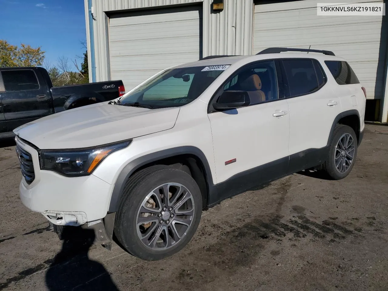 2019 GMC Acadia All Terrain VIN: 1GKKNVLS6KZ191821 Lot: 75803974