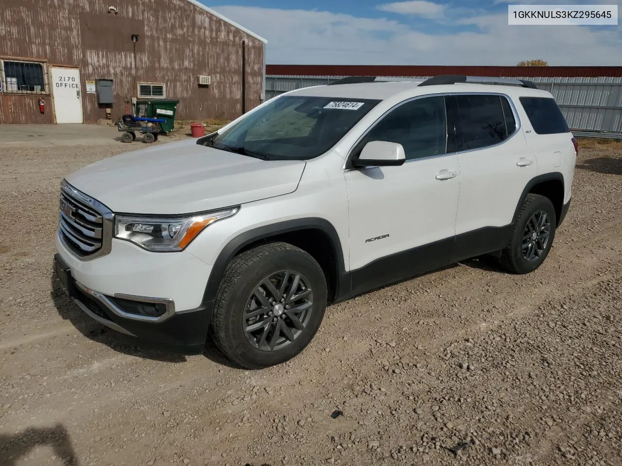 2019 GMC Acadia Slt-1 VIN: 1GKKNULS3KZ295645 Lot: 75824614