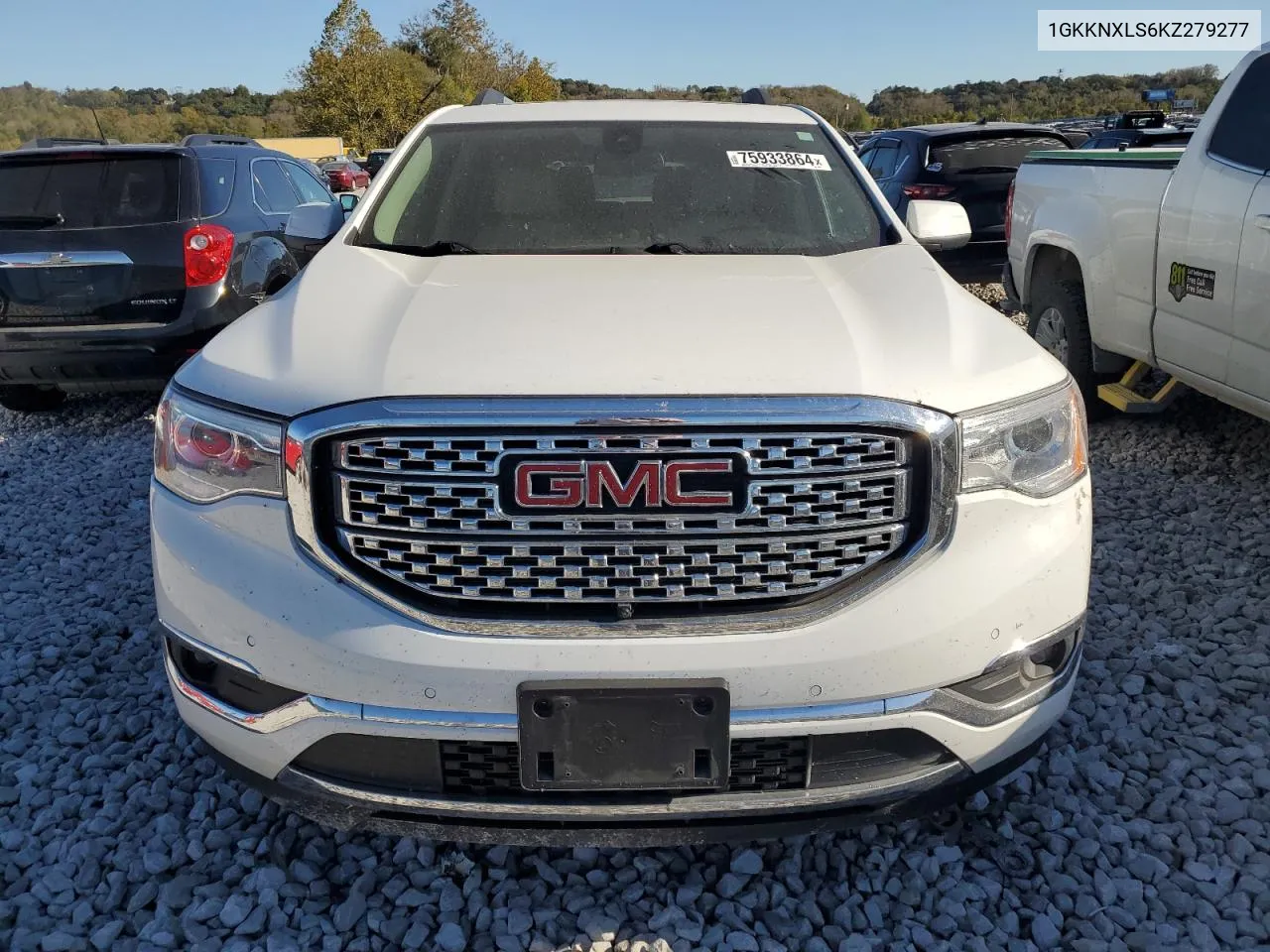 1GKKNXLS6KZ279277 2019 GMC Acadia Denali