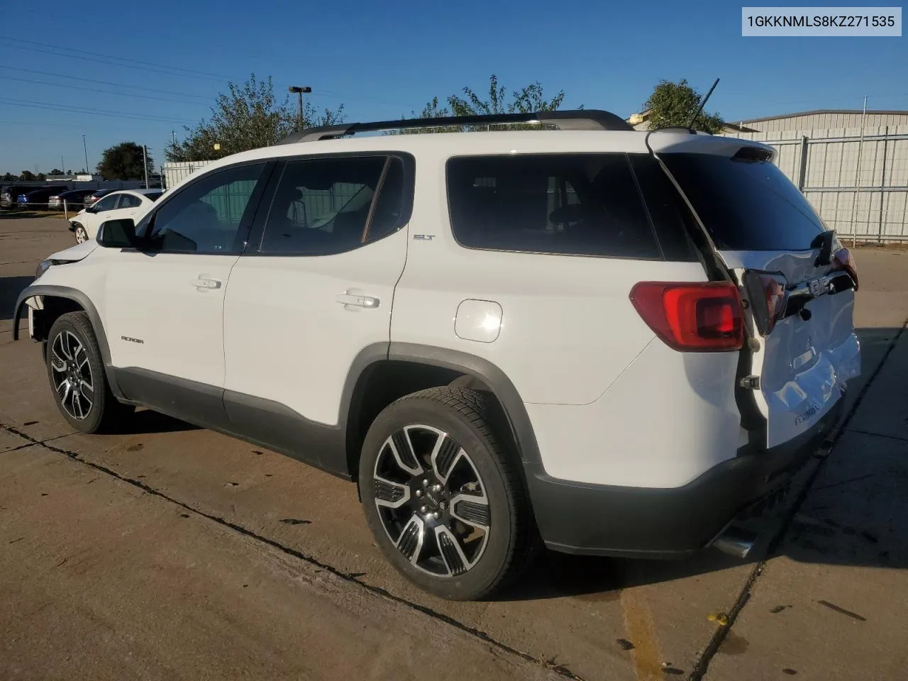 2019 GMC Acadia Slt-1 VIN: 1GKKNMLS8KZ271535 Lot: 76122224