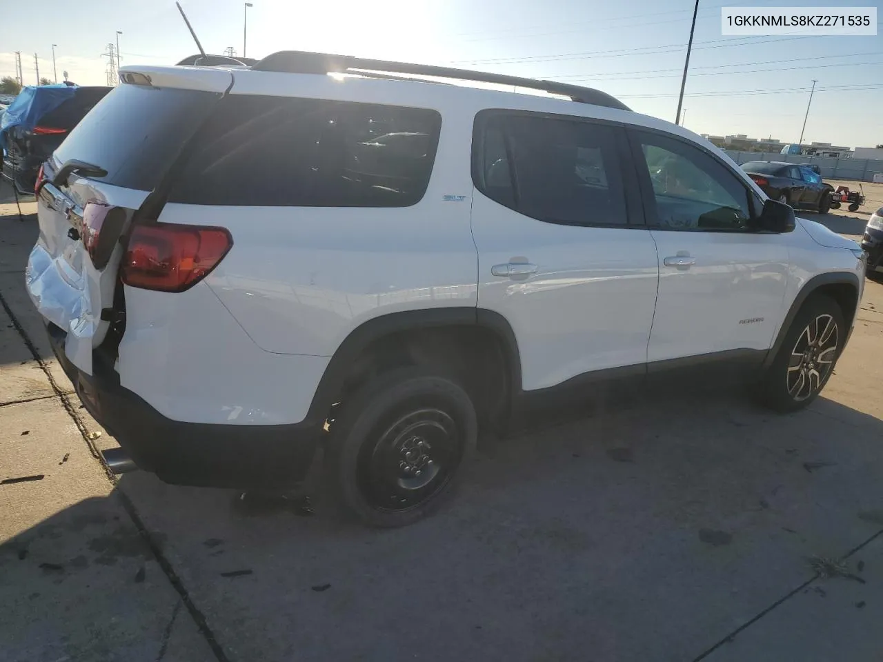 2019 GMC Acadia Slt-1 VIN: 1GKKNMLS8KZ271535 Lot: 76122224