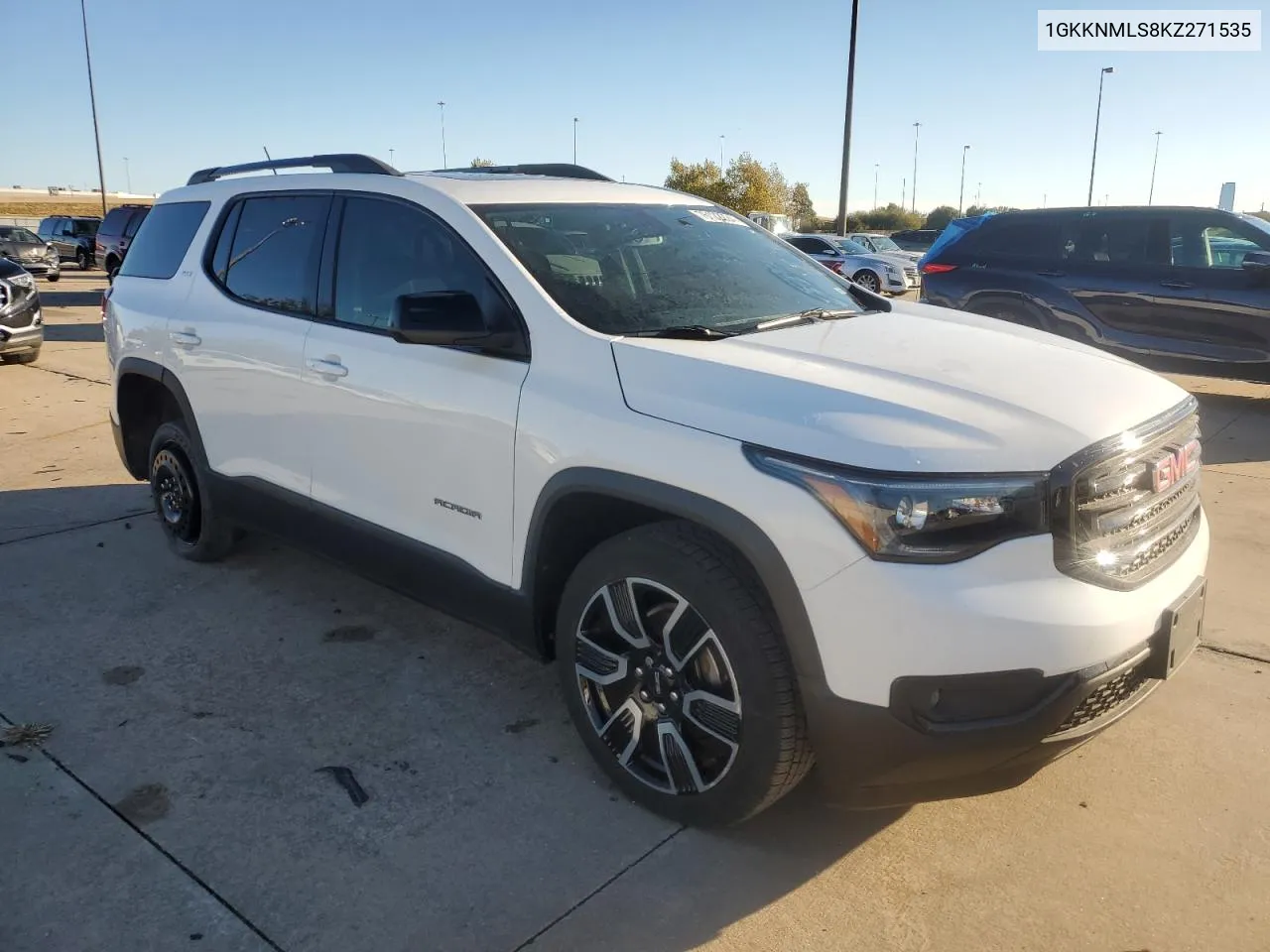 2019 GMC Acadia Slt-1 VIN: 1GKKNMLS8KZ271535 Lot: 76122224