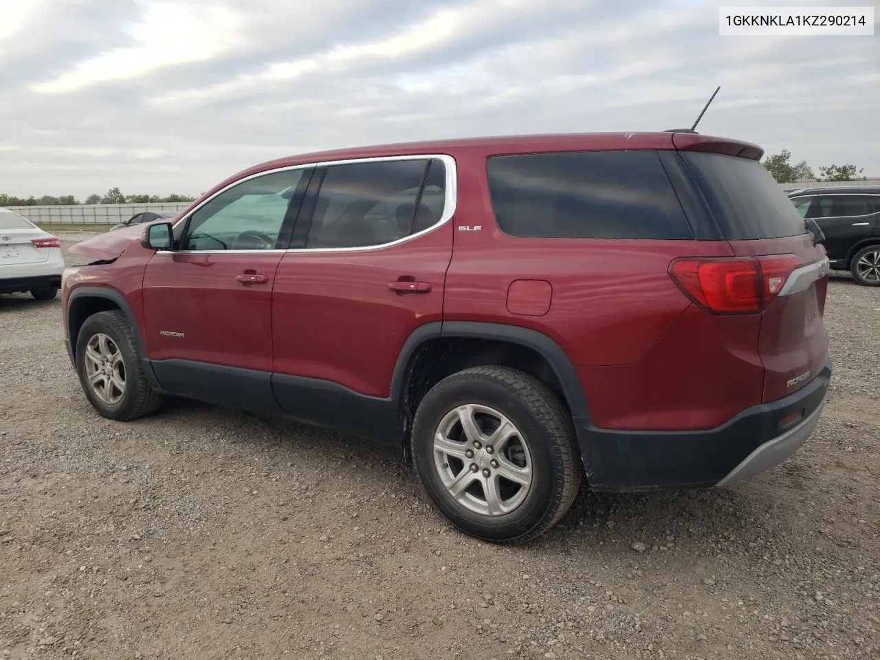 2019 GMC Acadia Sle VIN: 1GKKNKLA1KZ290214 Lot: 76319584