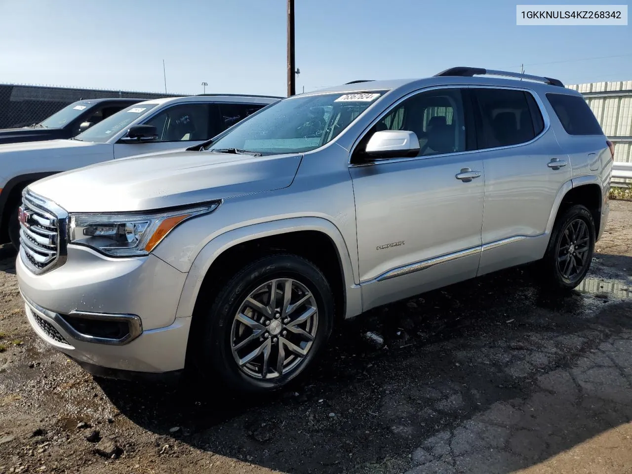 2019 GMC Acadia Slt-1 VIN: 1GKKNULS4KZ268342 Lot: 76367624