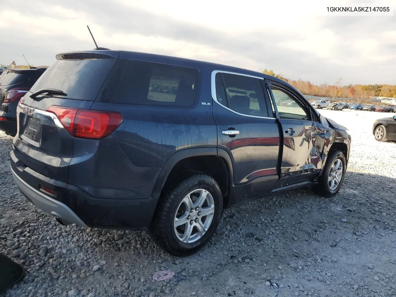 1GKKNKLA5KZ147055 2019 GMC Acadia Sle