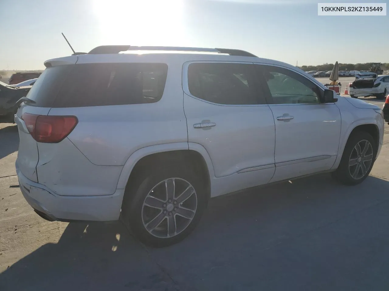 1GKKNPLS2KZ135449 2019 GMC Acadia Denali