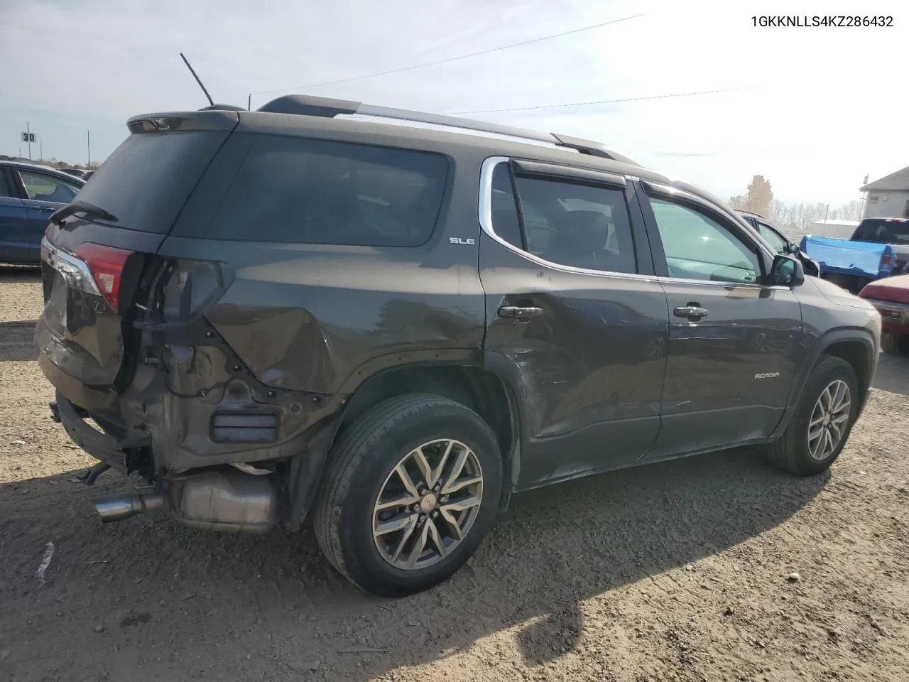 1GKKNLLS4KZ286432 2019 GMC Acadia Sle