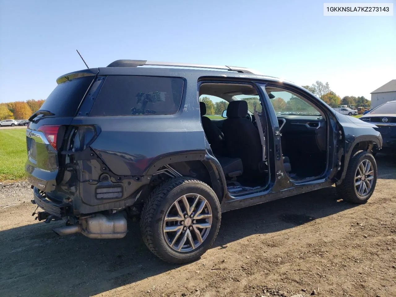 2019 GMC Acadia Sle VIN: 1GKKNSLA7KZ273143 Lot: 76791504