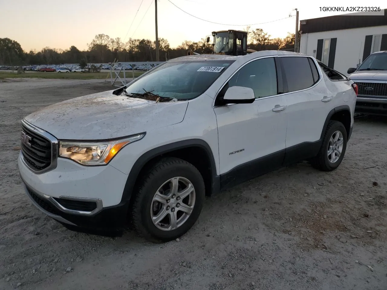 2019 GMC Acadia Sle VIN: 1GKKNKLA2KZ233326 Lot: 77001914