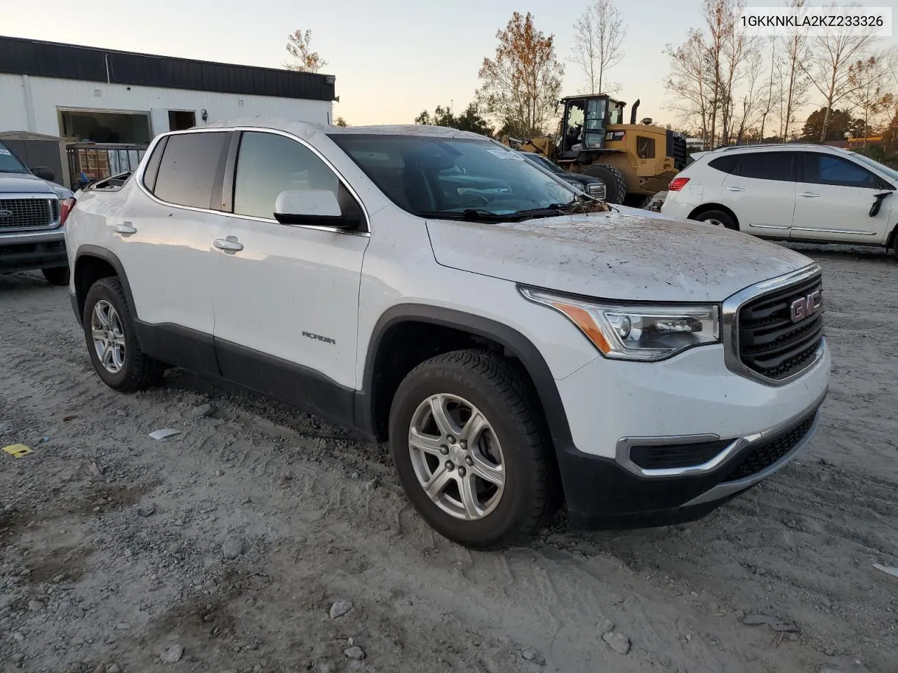 1GKKNKLA2KZ233326 2019 GMC Acadia Sle