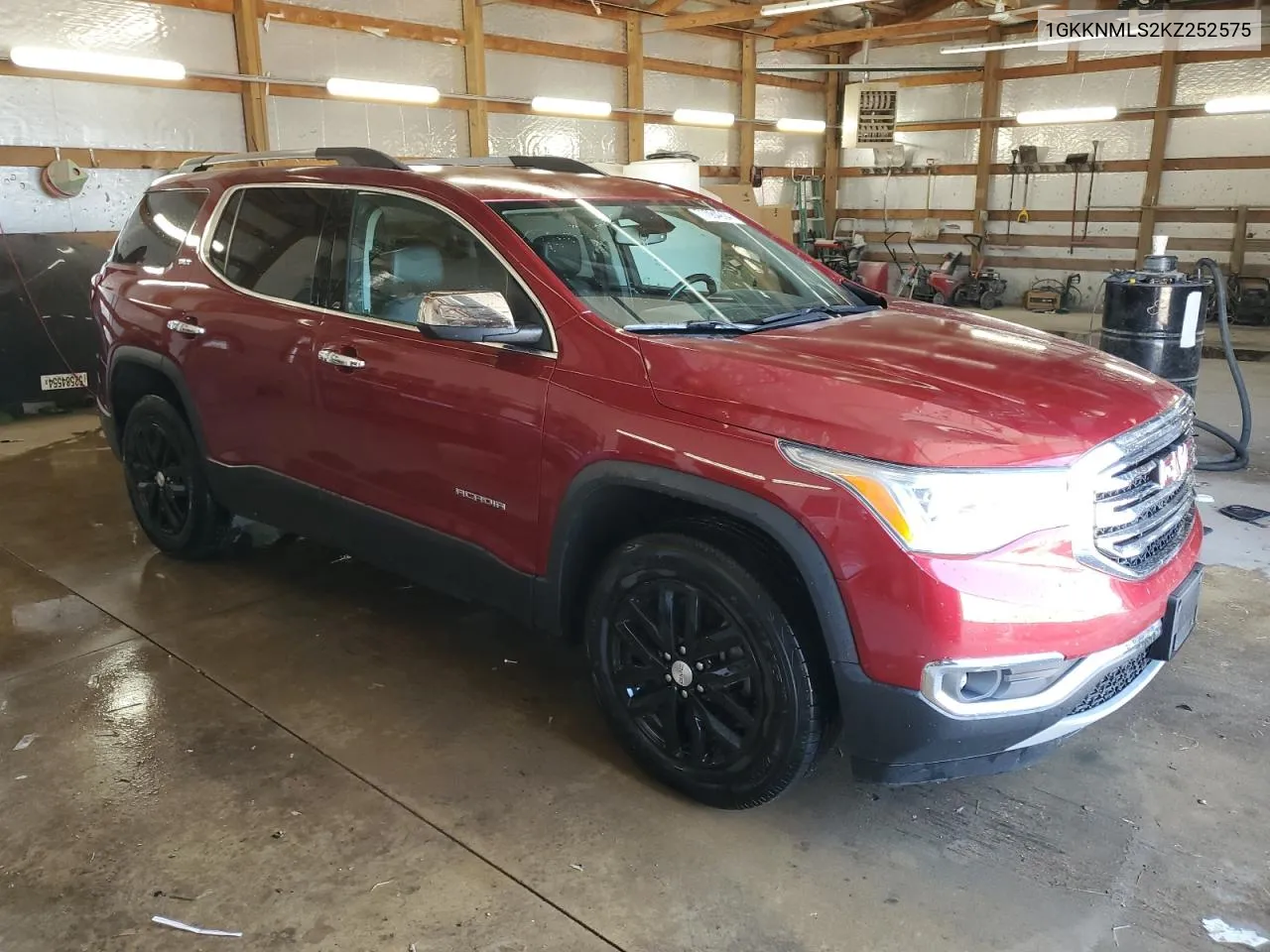 2019 GMC Acadia Slt-1 VIN: 1GKKNMLS2KZ252575 Lot: 77084904