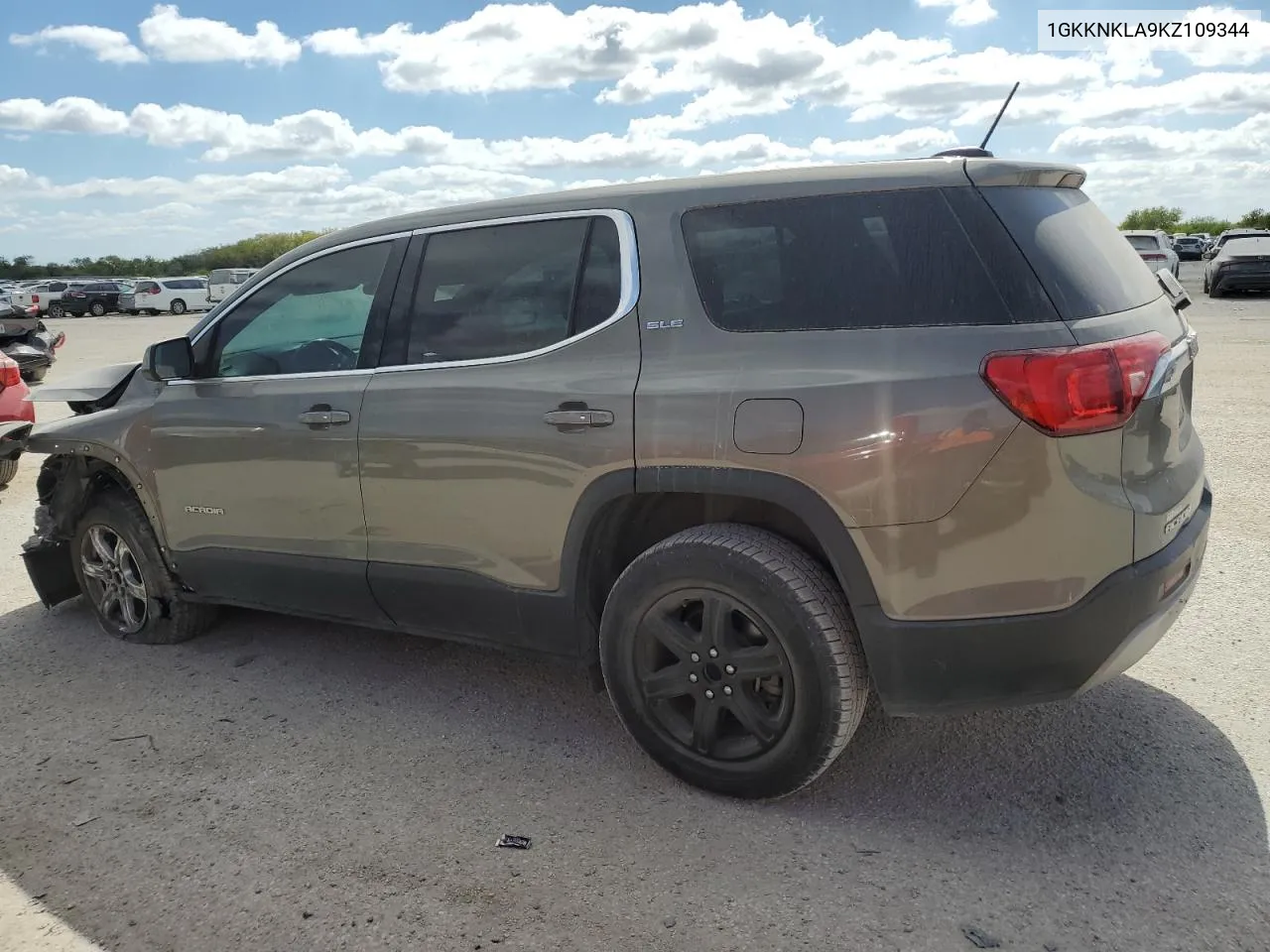 1GKKNKLA9KZ109344 2019 GMC Acadia Sle