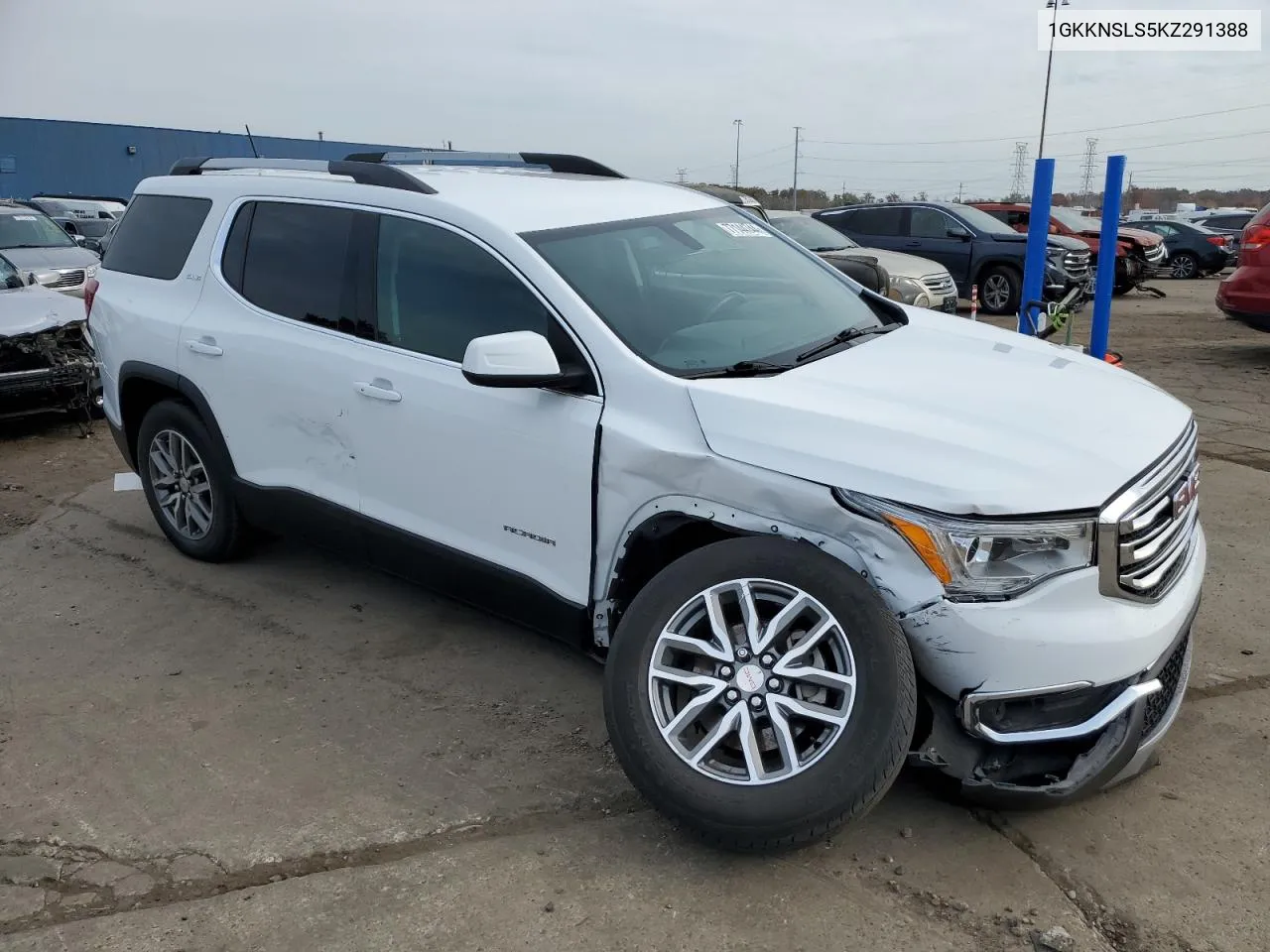 2019 GMC Acadia Sle VIN: 1GKKNSLS5KZ291388 Lot: 77144744