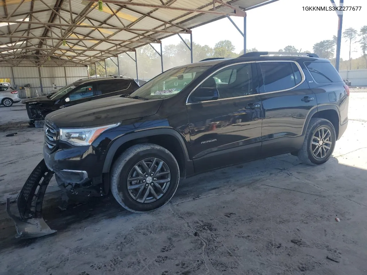 2019 GMC Acadia Slt-1 VIN: 1GKKNMLS3KZ277677 Lot: 77274714