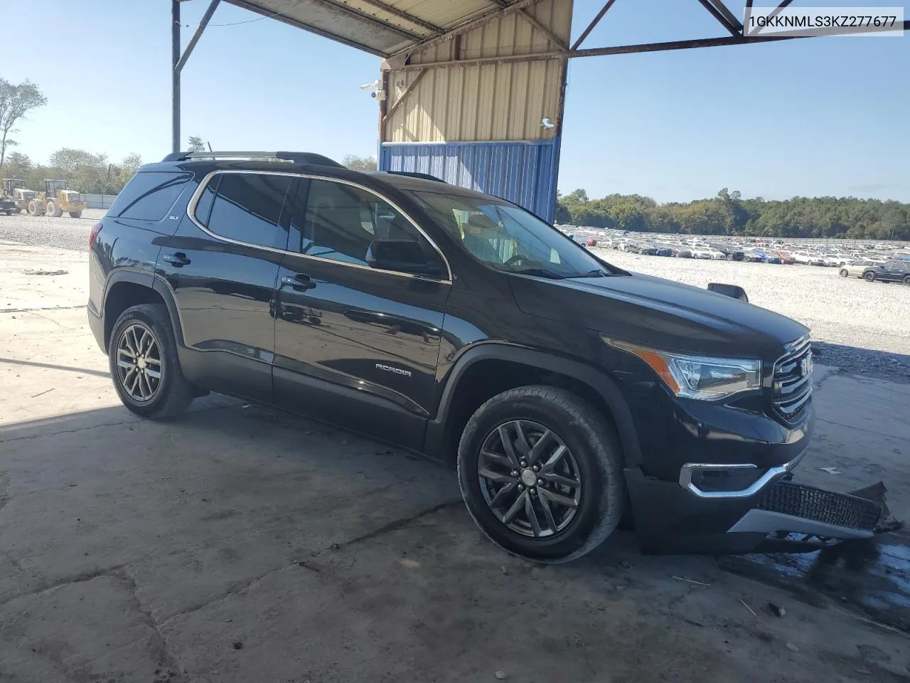 2019 GMC Acadia Slt-1 VIN: 1GKKNMLS3KZ277677 Lot: 77274714