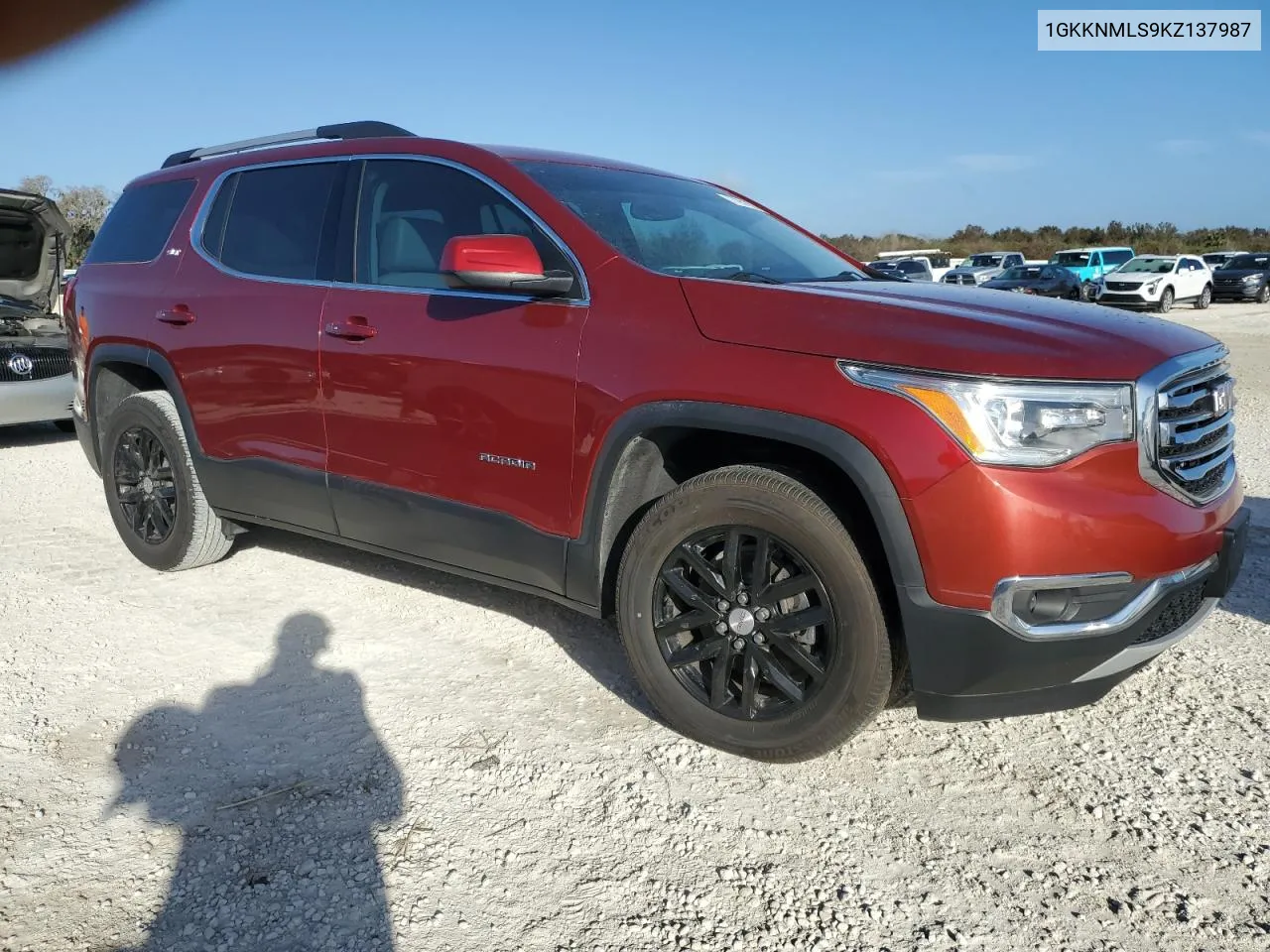 2019 GMC Acadia Slt-1 VIN: 1GKKNMLS9KZ137987 Lot: 77651824