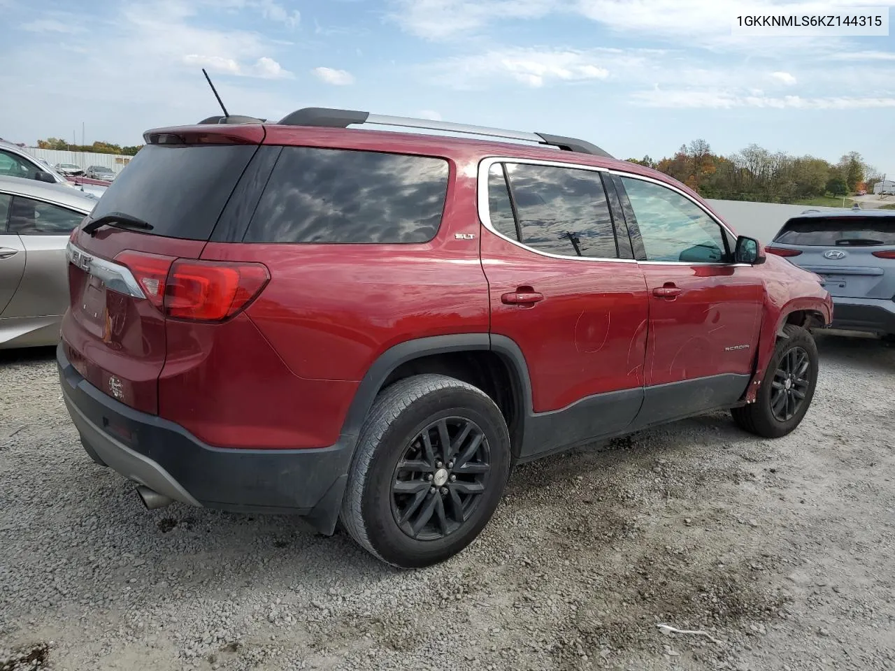 2019 GMC Acadia Slt-1 VIN: 1GKKNMLS6KZ144315 Lot: 77664834