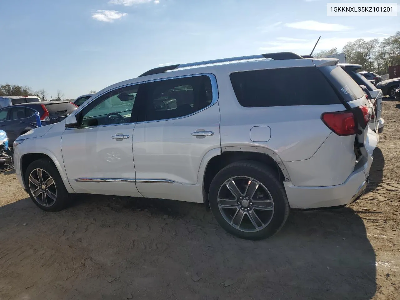 2019 GMC Acadia Denali VIN: 1GKKNXLS5KZ101201 Lot: 78422084