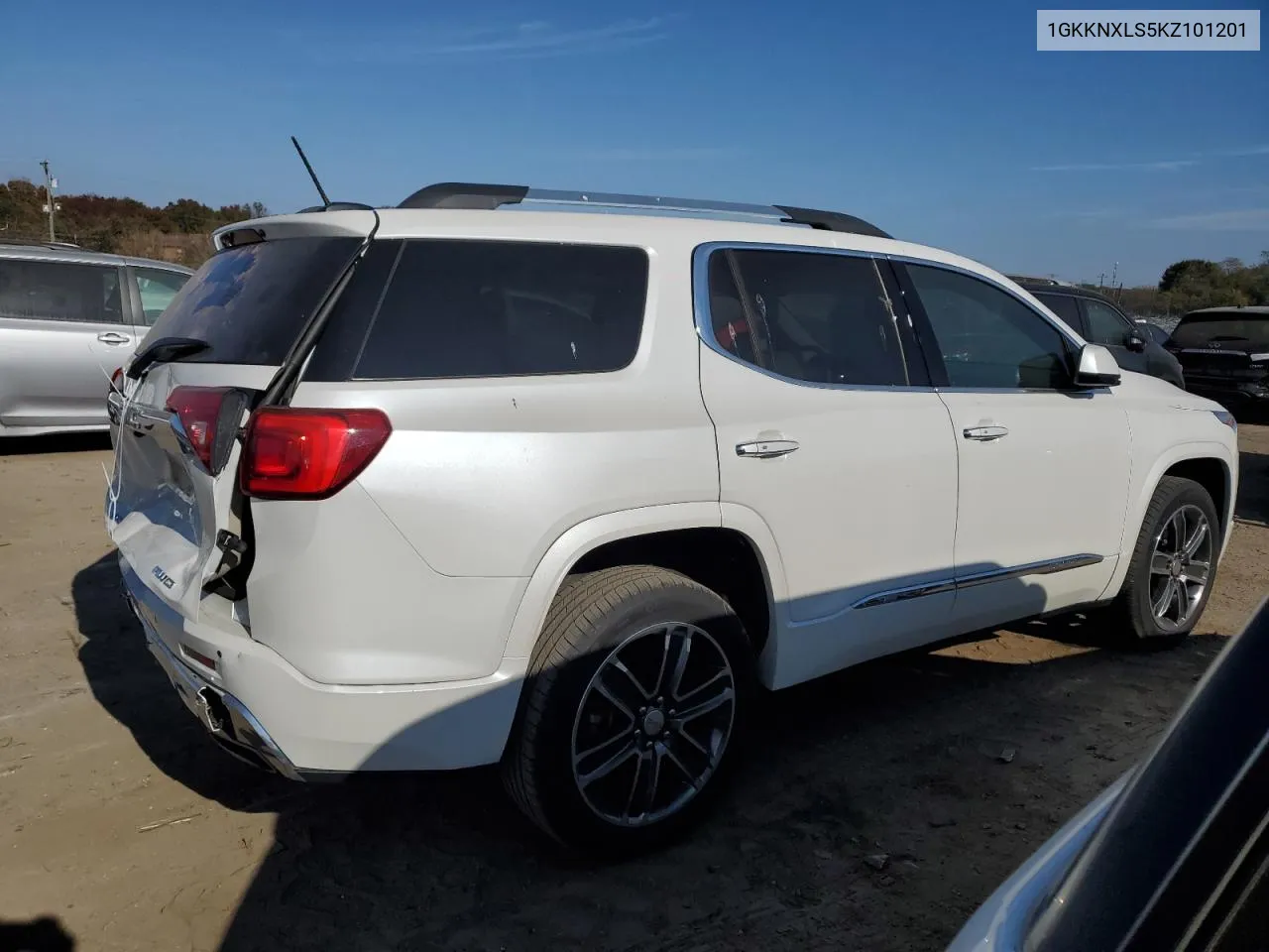 2019 GMC Acadia Denali VIN: 1GKKNXLS5KZ101201 Lot: 78422084