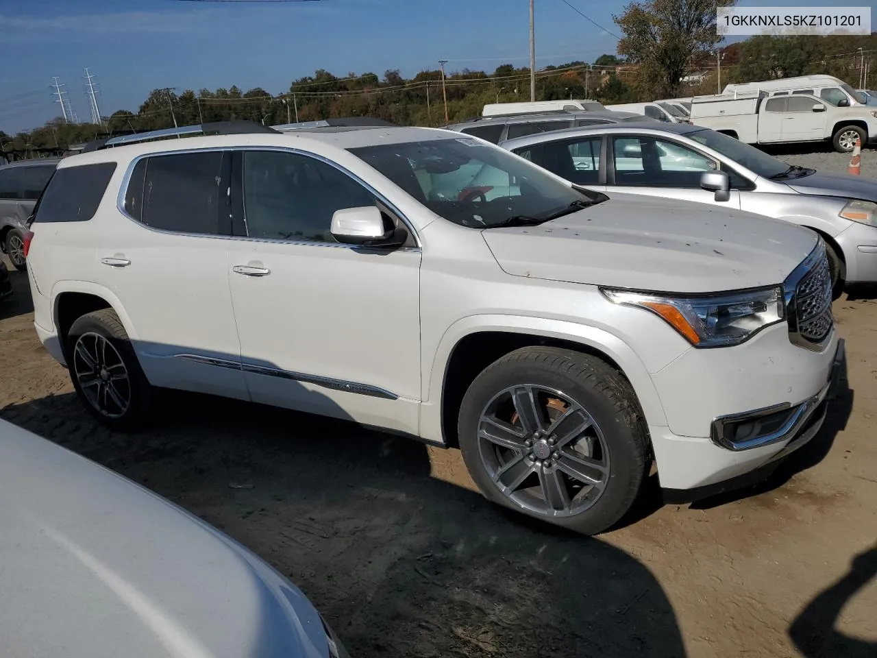 2019 GMC Acadia Denali VIN: 1GKKNXLS5KZ101201 Lot: 78422084